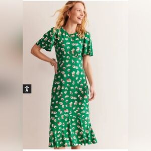 Boden Felicity Jersey Midi Tea Dress NWT